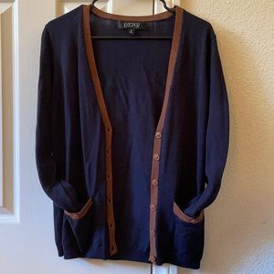 Cardigan w/ Elbow Patches